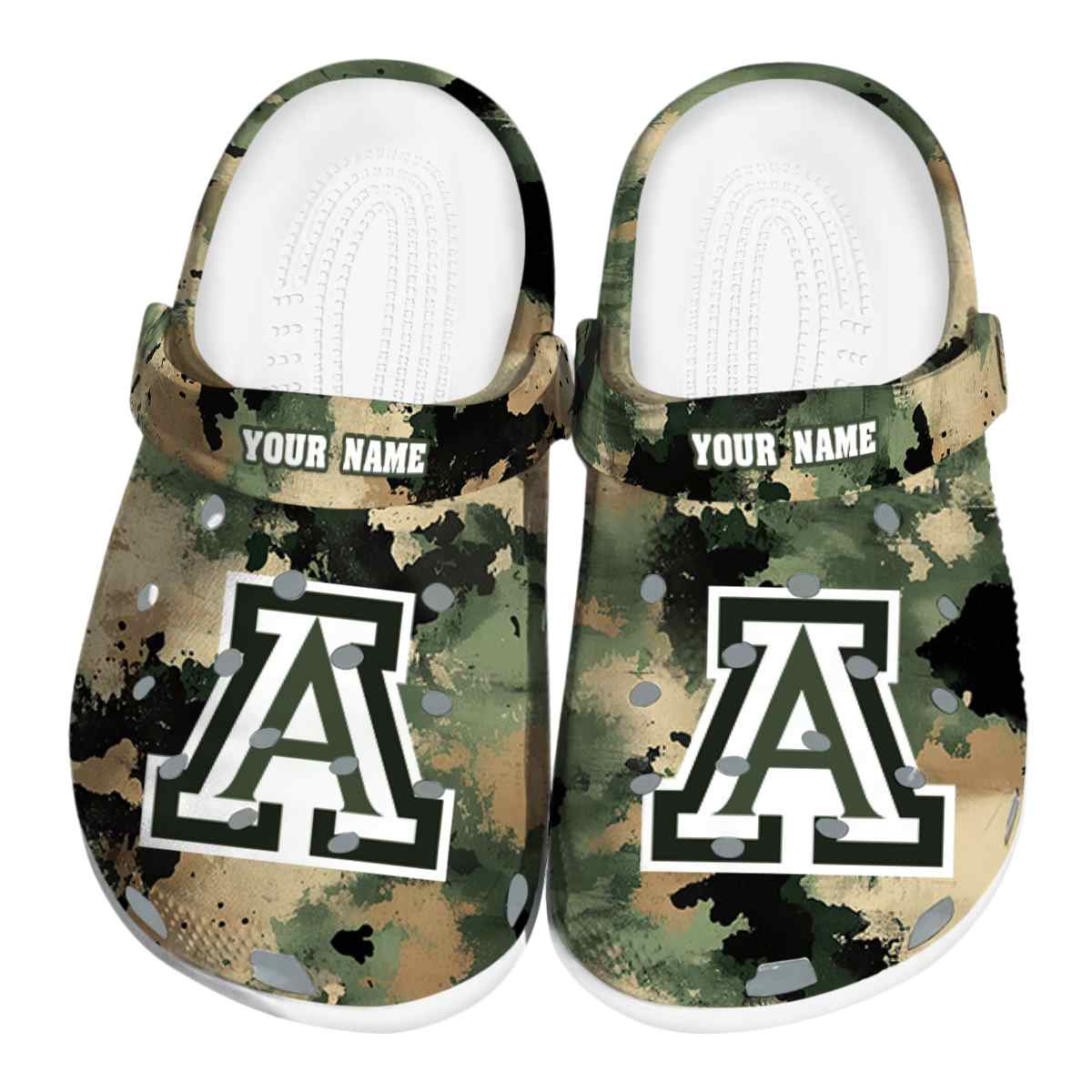 Arizona Wildcats Camouflage Craze NCAA Sport Crocs Clogs