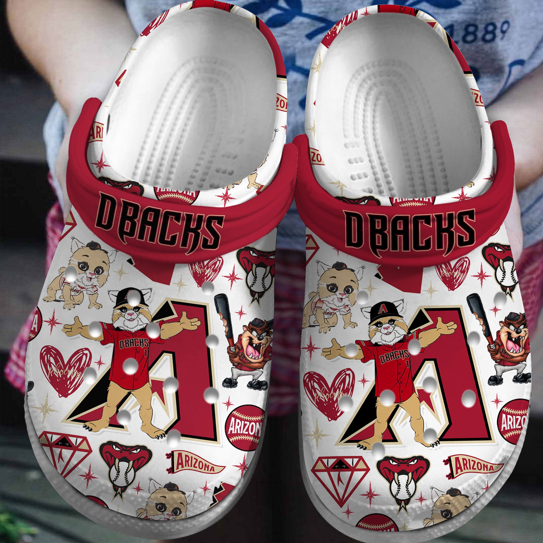 Arizona Wildcats Baseball NCAA Sport Crocs Clogs
