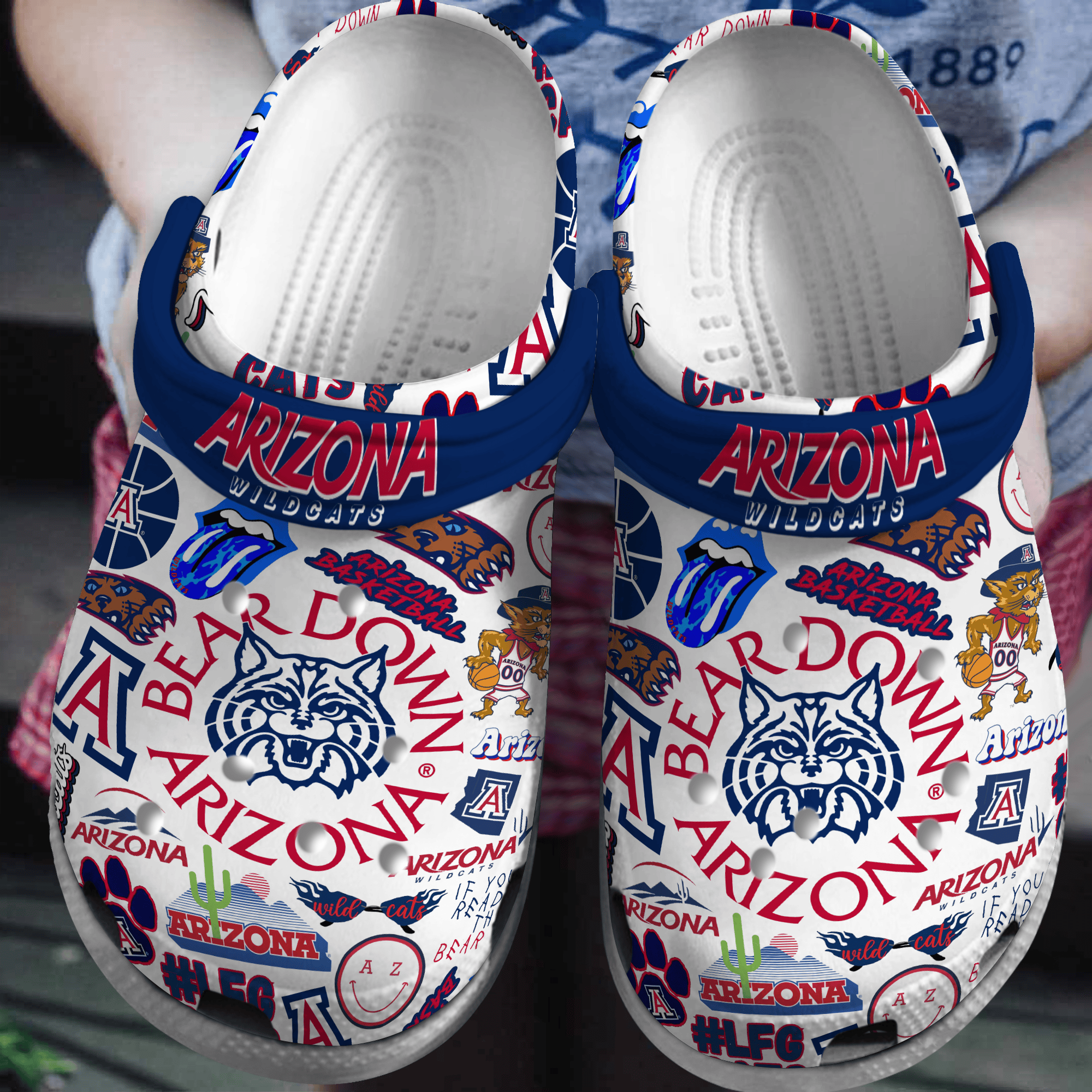 Arizona Wildcats NCAA Sport Clogs Stylish Sports Shoes For Every Occasion